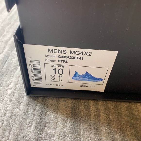 G/FORE Golf Shoes MG4X2 Mens 10.5 golf Cross Trainers Shoes Gfore NEW main image 8